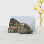 Manarola Italië Kaart (Gele Bloem)