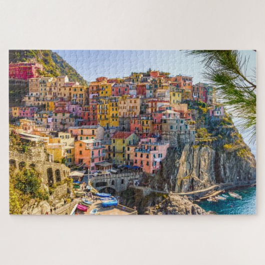 Manarola, Italië Legpuzzel (Horizontaal)