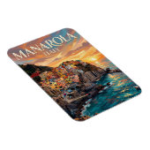 Manarola Italië Magneet (Rechterzijde)