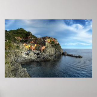 Manarola, Italië Poster