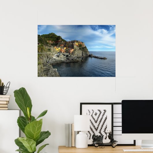 Manarola, Italië Poster (Thuiskantoor)