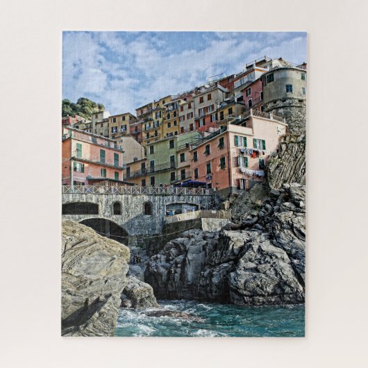 Manarola Italië Reisavontuur - 16x20 - 520 pc Legpuzzel (Verticaal)
