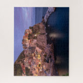 Manarola Italië Town Cliff Homes Legpuzzel (Verticaal)