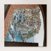 Manarola, Italië - Uitzicht Window - 676 pcs. Legpuzzel (Horizontaal)