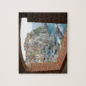 Manarola, Italië - Window Uitzicht - 8 x 10 - 110  Legpuzzel (Verticaal)