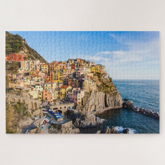 Manarola landscape, Cinque Terre, Italië Legpuzzel (Horizontaal)