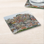 Manarola - Onderzetter Cinque Terre - Italië (Schuin)