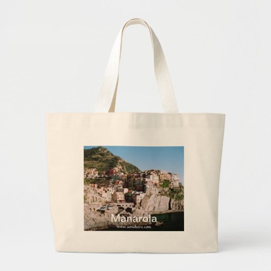 Manarola Panorama Bag Grote Tote Bag (Voorkant)