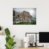 Manarola - Poster Cinque Terre - Italië (Thuiskantoor)