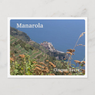 MANAROLA - Terracess - Cinque Terre Briefkaart