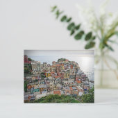 Manarola - The Cinque Terre - Italy Postcard Briefkaart (Staand voorkant)