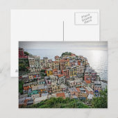 Manarola - The Cinque Terre - Italy Postcard Briefkaart (Voorkant / Achterkant)