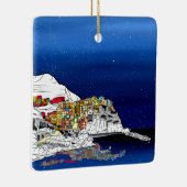 Manarola Village Italië Keramisch Ornament (Rechts)