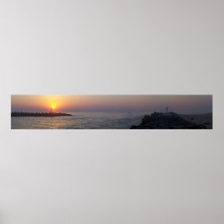 Manasquan Inlet in Dawn Poster