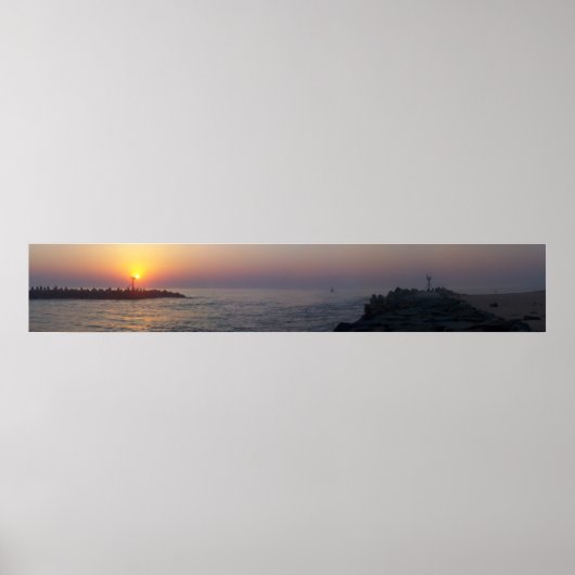 Manasquan Inlet in Dawn Poster (Voorkant)