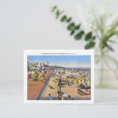 Manasquan, New Jersey, Boardwalk, Vintage Briefkaart (Staand voorkant)