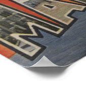 Manasquan, New Jersey - Grote letterscènes Poster (Hoek)