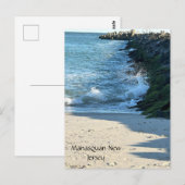 Manasquan New Jersey Jetty Briefkaart (Voorkant / Achterkant)