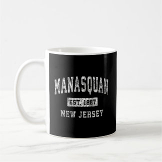 Manasquan New Jersey NJ Vintage Gevestigde Sport Koffiemok
