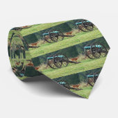 Manassas Battlefield Deer Cannon Stropdas (Opgerold)