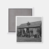 Manassas Battlefield Eerste slag Burgeroorlog Magneet (Voorkant / Achterkant)