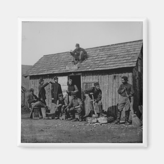 Manassas Battlefield Eerste slag Burgeroorlog Magneet (Voorkant)