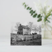 Manassas Battlefield First Battle PD Briefkaart (Staand voorkant)