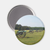 Manassas-slagveld - Burgeroorlog Magneet (Voorkant / Achterkant)