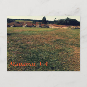 Manassas, VA Briefkaart