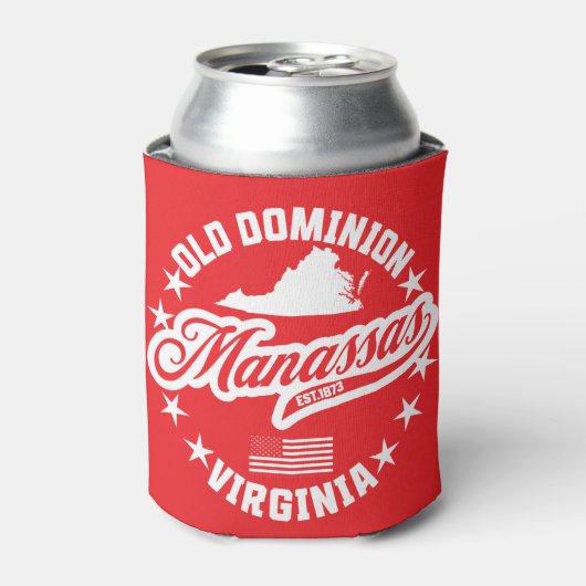 Manassas, Virginia Blikjeskoeler (Blikje Voorkant)