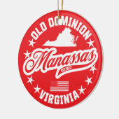 Manassas, Virginia Keramisch Ornament (Links)