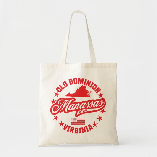 Manassas, Virginia Tote Bag (Voorkant)