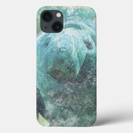 Manateart Case-Mate iPhone Case (Achterkant)