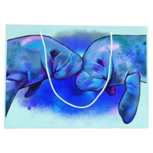 Manateboarden in kleuren met liefde groot cadeauzakje