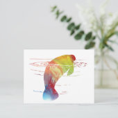Manatee art briefkaart (Staand voorkant)