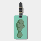 Manatee Bagagelabel (Voorkant verticaal)