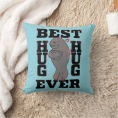 Manatee - Beste knuffel ooit - Knuffel - ASL Desig Kussen (Deken)