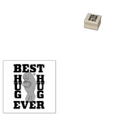 Manatee - Beste knuffel ooit - Knuffel - ASL Desig Rubberstempel (Gestempeld)