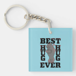 Manatee - Beste knuffel ooit - Knuffel - ASL Desig Sleutelhanger