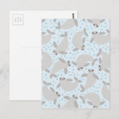 manatee briefkaart (Voorkant / Achterkant)