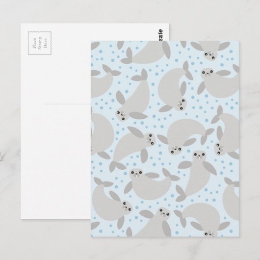 manatee briefkaart (Voorkant / Achterkant)