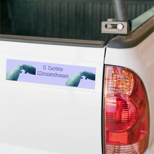Manatee Bumpersticker (Op Truck)