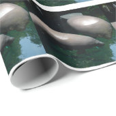 Manatee Cadeaupapier (Rol Hoek)