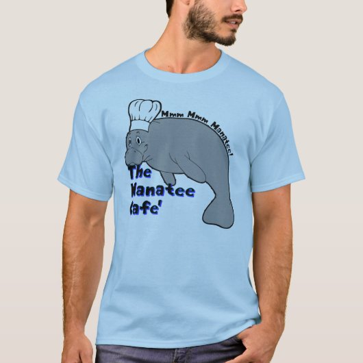 Manatee Cafe T T-shirt (Voorkant)