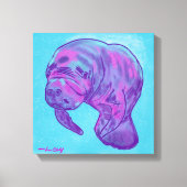 Manatee Canvas Afdruk (Voorkant)