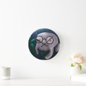 Manatee Clock Ronde Klok (Huis)