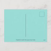 MANATEE CUPID, BUBBLES & HEARTS COLORFUL VALENTIJN FEESTDAGENKAART (Achterkant)