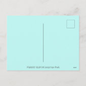 MANATEE CUPID, BUBBLES & HEARTS COLORFUL VALENTIJN FEESTDAGENKAART (Achterkant)