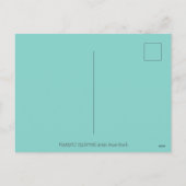 MANATEE CUPID, BUBBLES & HEARTS COLORFUL VALENTIJN FEESTDAGENKAART (Achterkant)