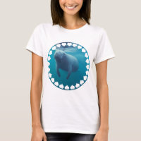 Manatee Dames uitgerust met T-Shirt